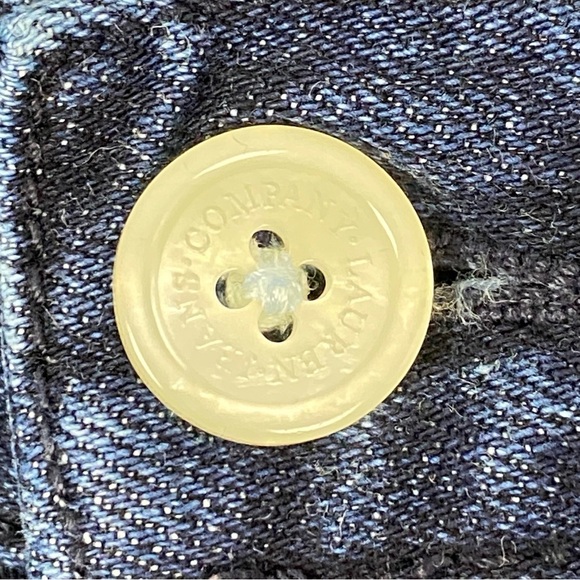 Lauren Jeans Co Blue Jeans Sz 10 Mid Rise Straight Leg Ralph Lauren - Picture 3 of 11